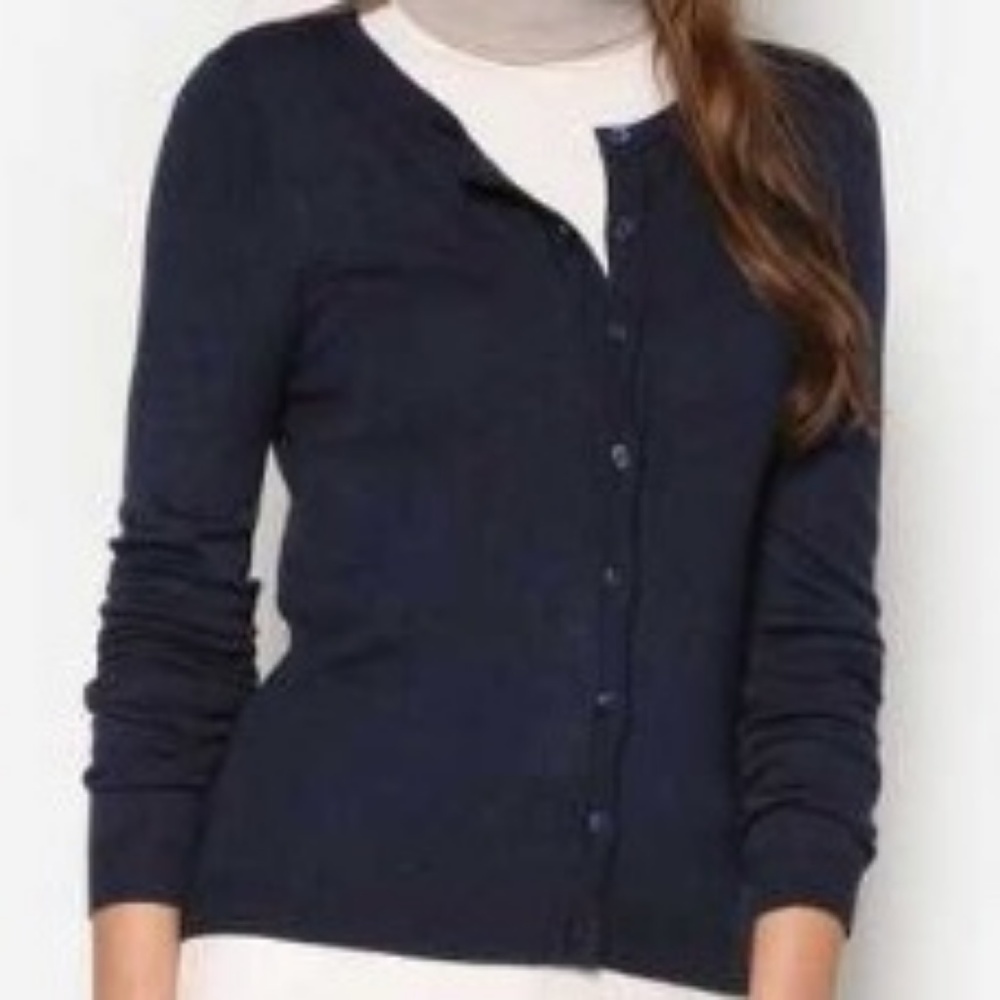 GAP Button-Down Blue Cardigan